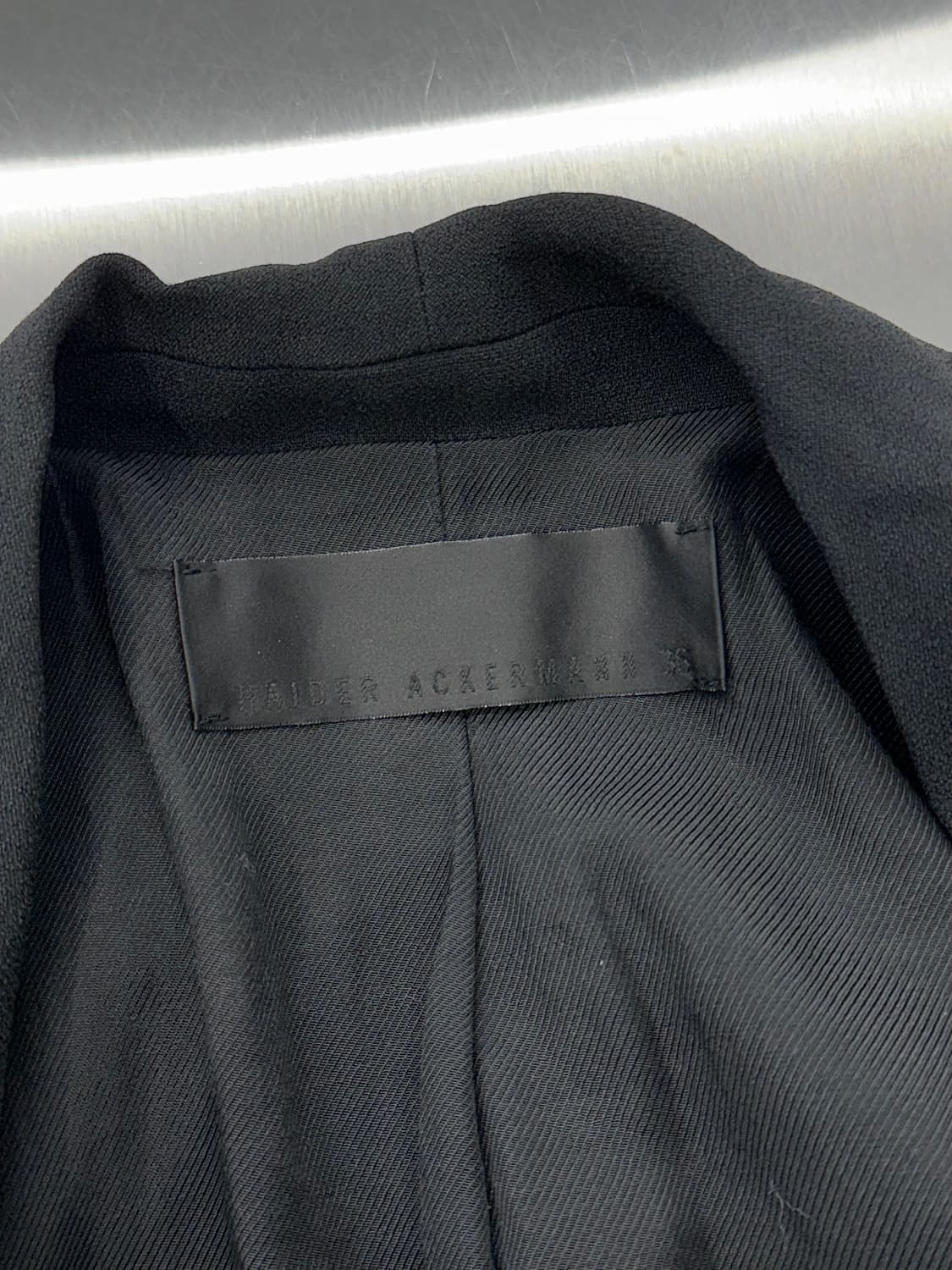하이더아커만 블랙 암즈 숄 카라 1b 블레이저 상품이미지7