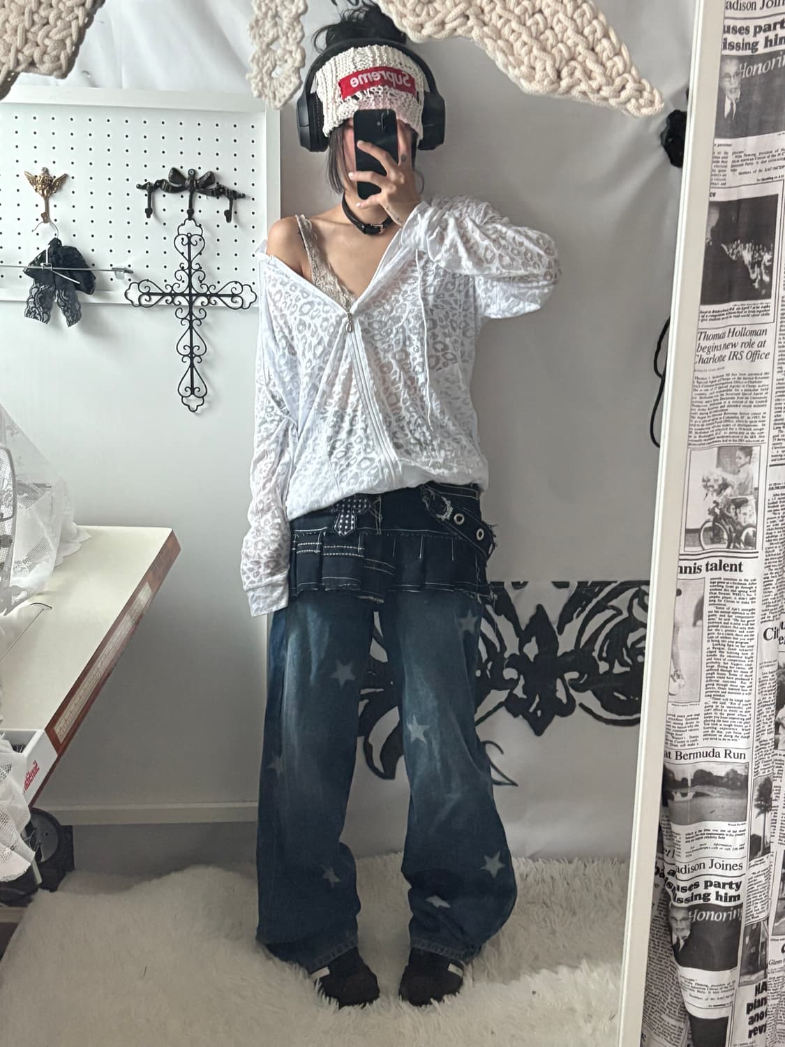 Midnight Star Denim Pants 상품이미지5