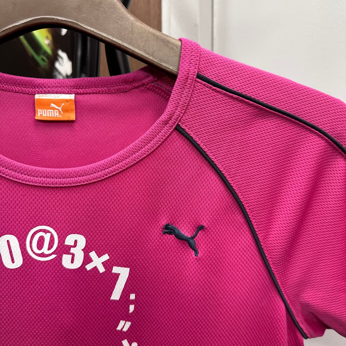 Puma, Plum Lettering Jersey Top 상품이미지5