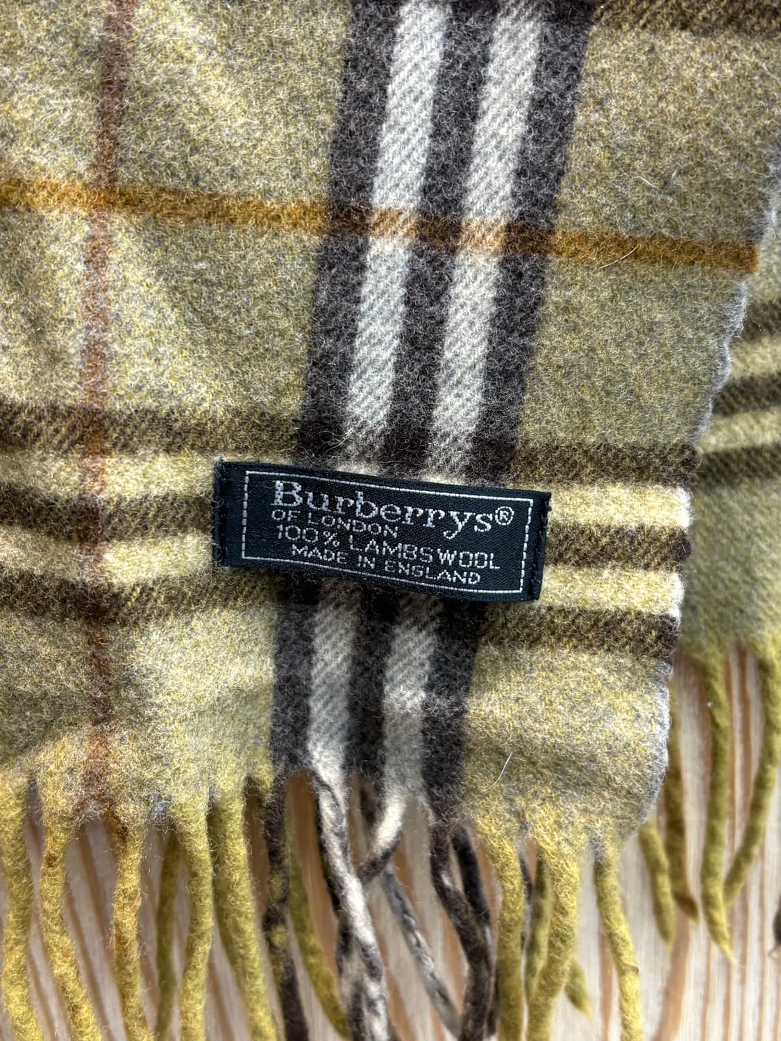 버버리 캐시미어 체크 머플러 상품이미지10