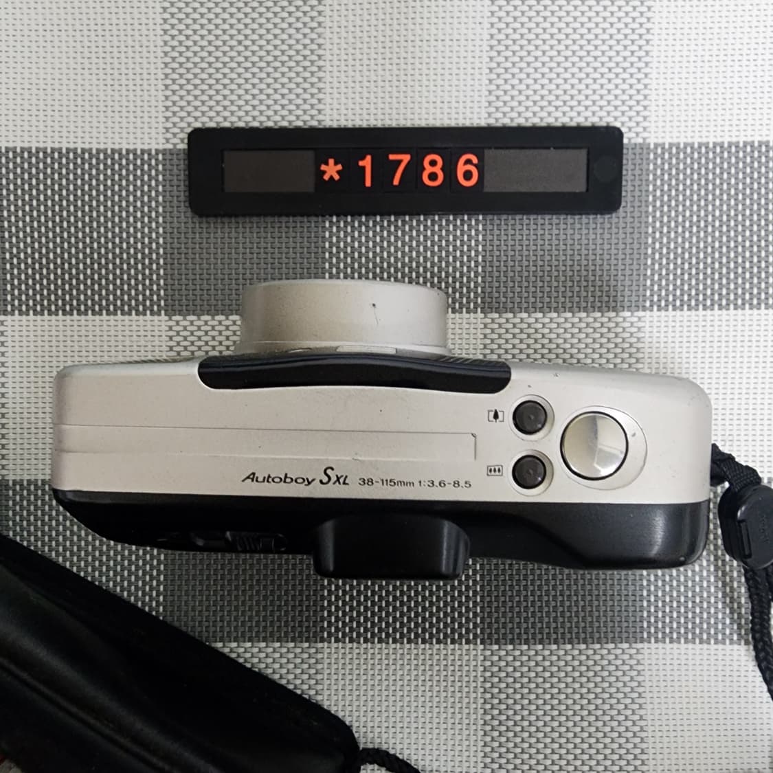 캐논 오토보이 S XL 파노라마 필름카메라 실버바디 파우치포함 상품이미지2