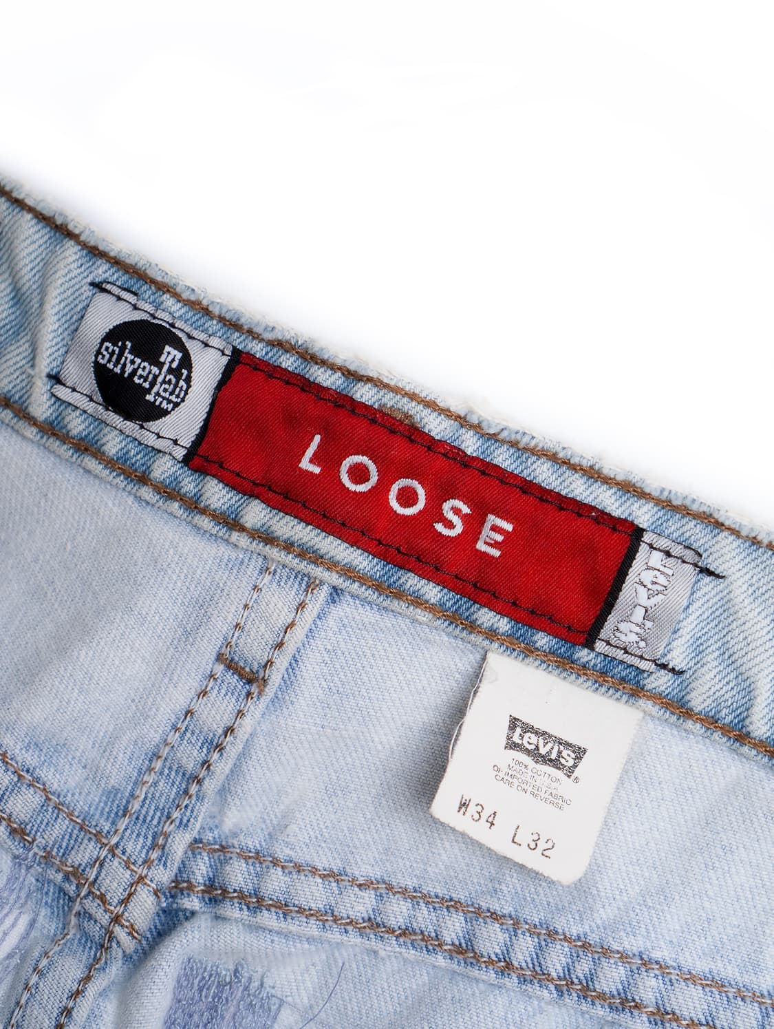 90’s Levi’s Sliver Tab Loose Denim Pants 상품이미지2