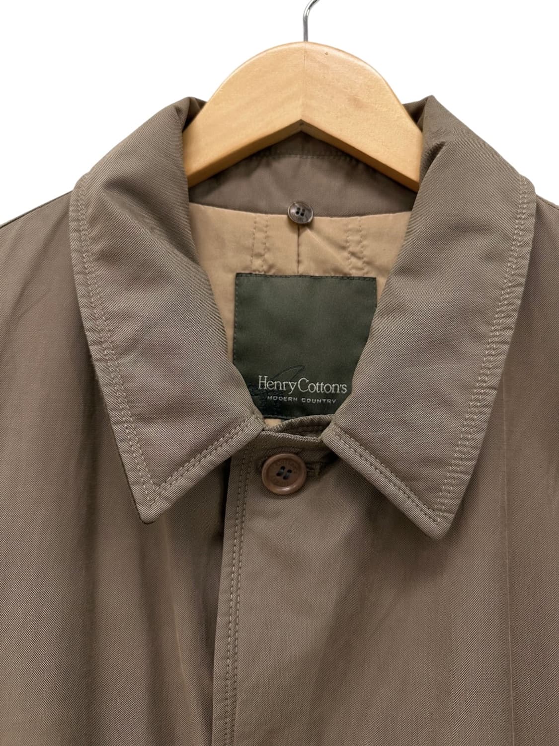 헨리코튼 누빔 코트 자켓 베이지 (L) 상품이미지3