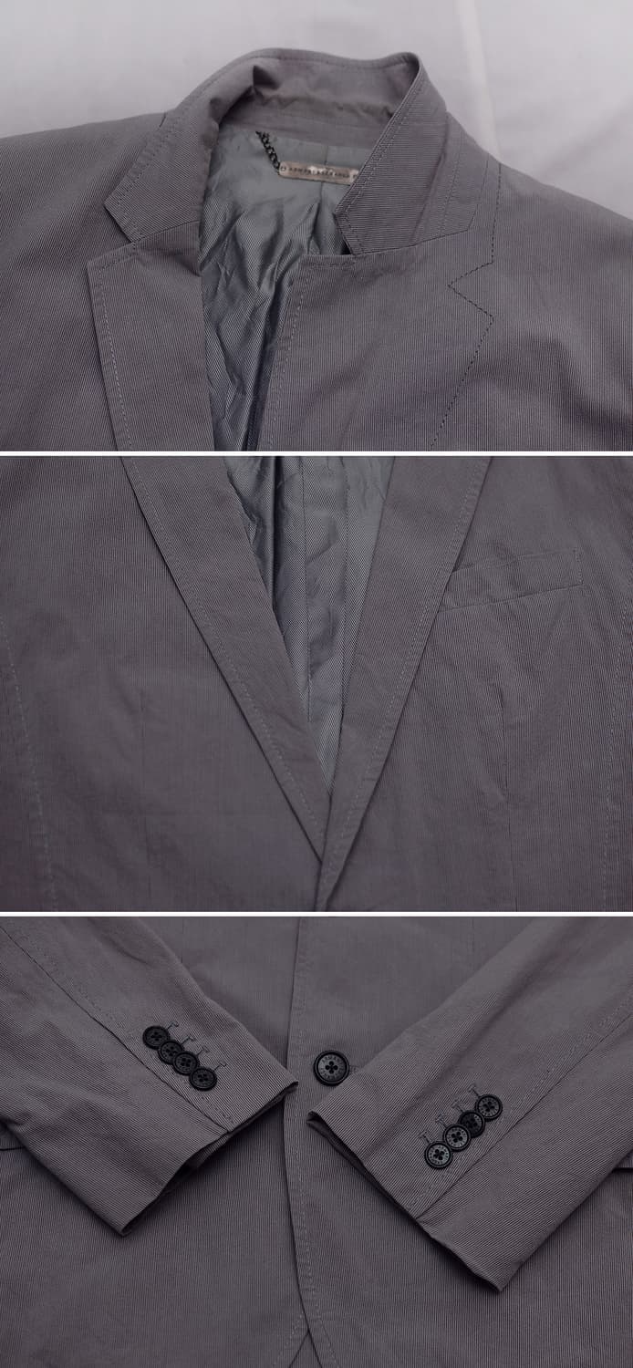 아르마니 (AX) 코튼 스트라이프 블레이저 자켓 (38R / 95+) 상품이미지9