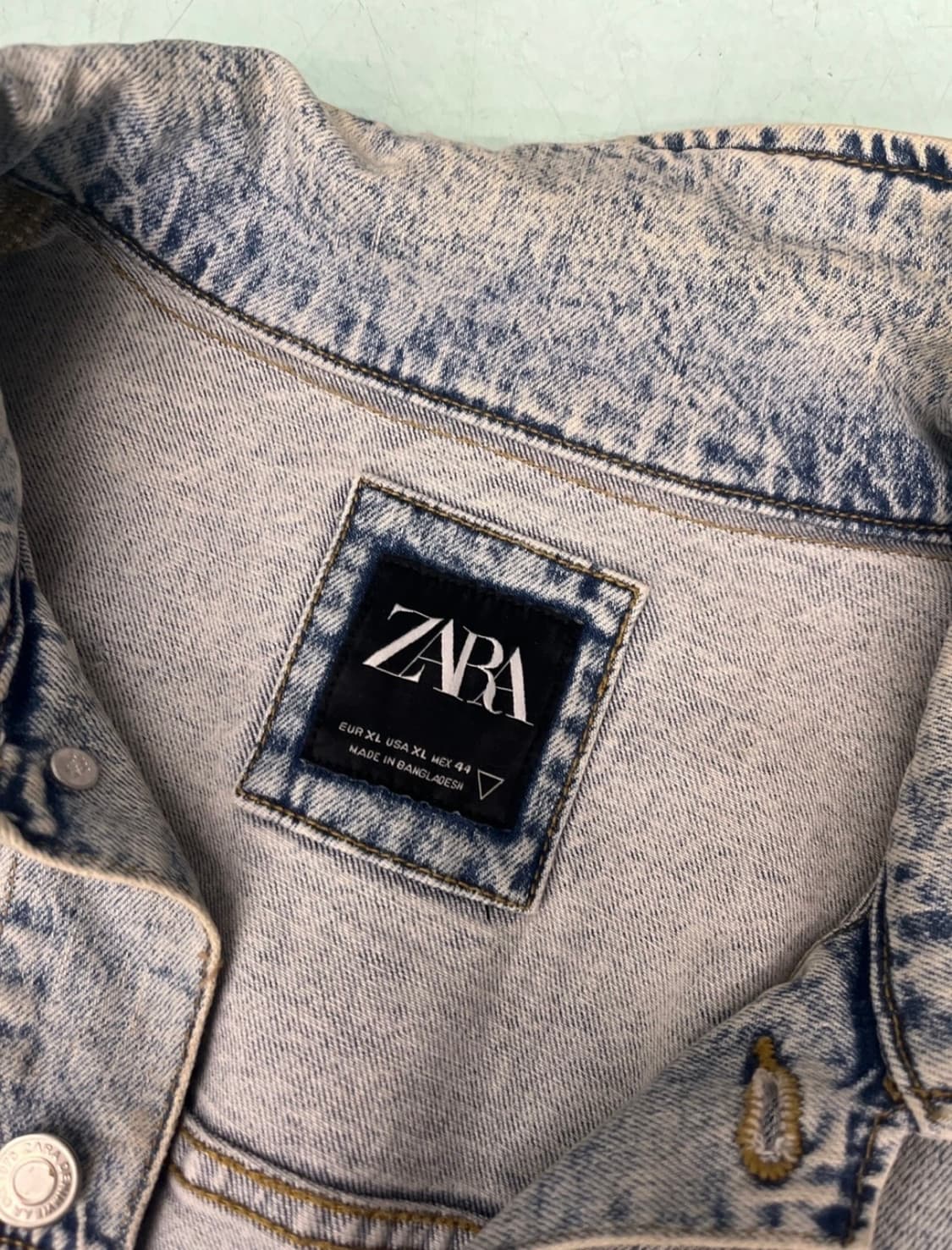자라 데님 자켓 xl 상품이미지3
