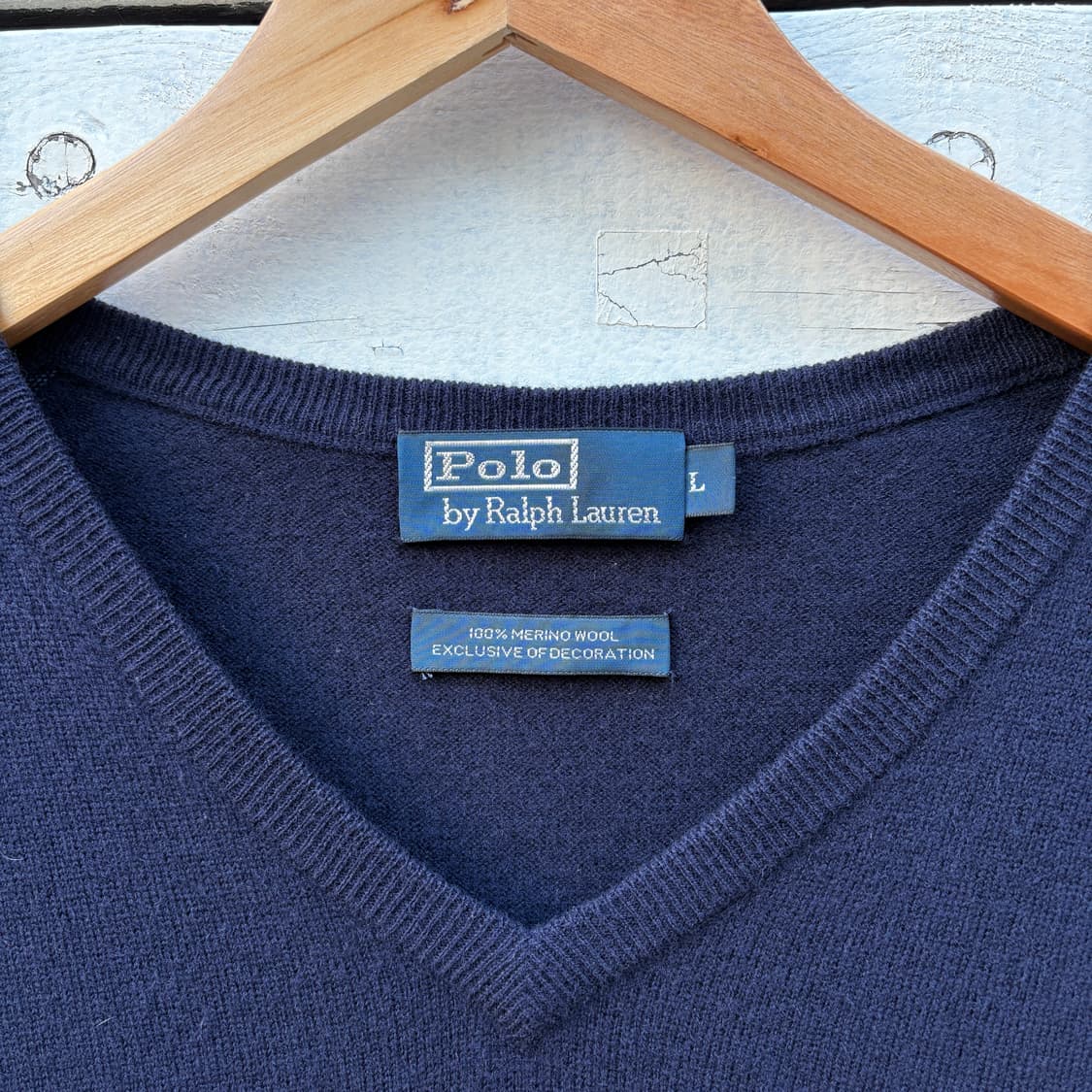 Polo 폴로 울 니트 조끼 베스트 상품이미지4
