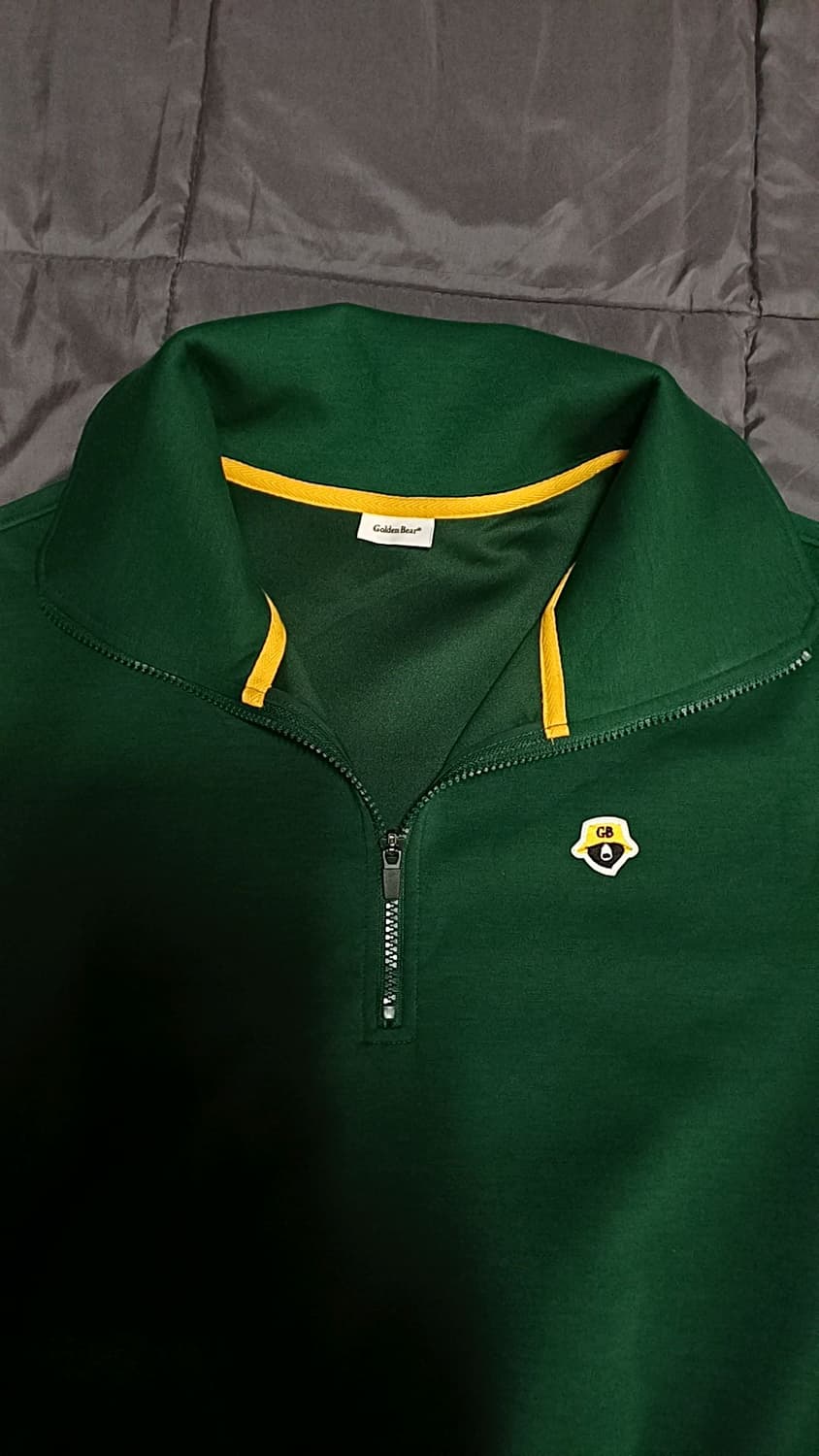 골든베어 반집업 골프맨투맨 F 여성88가능 가슴54 기장57 상품이미지4