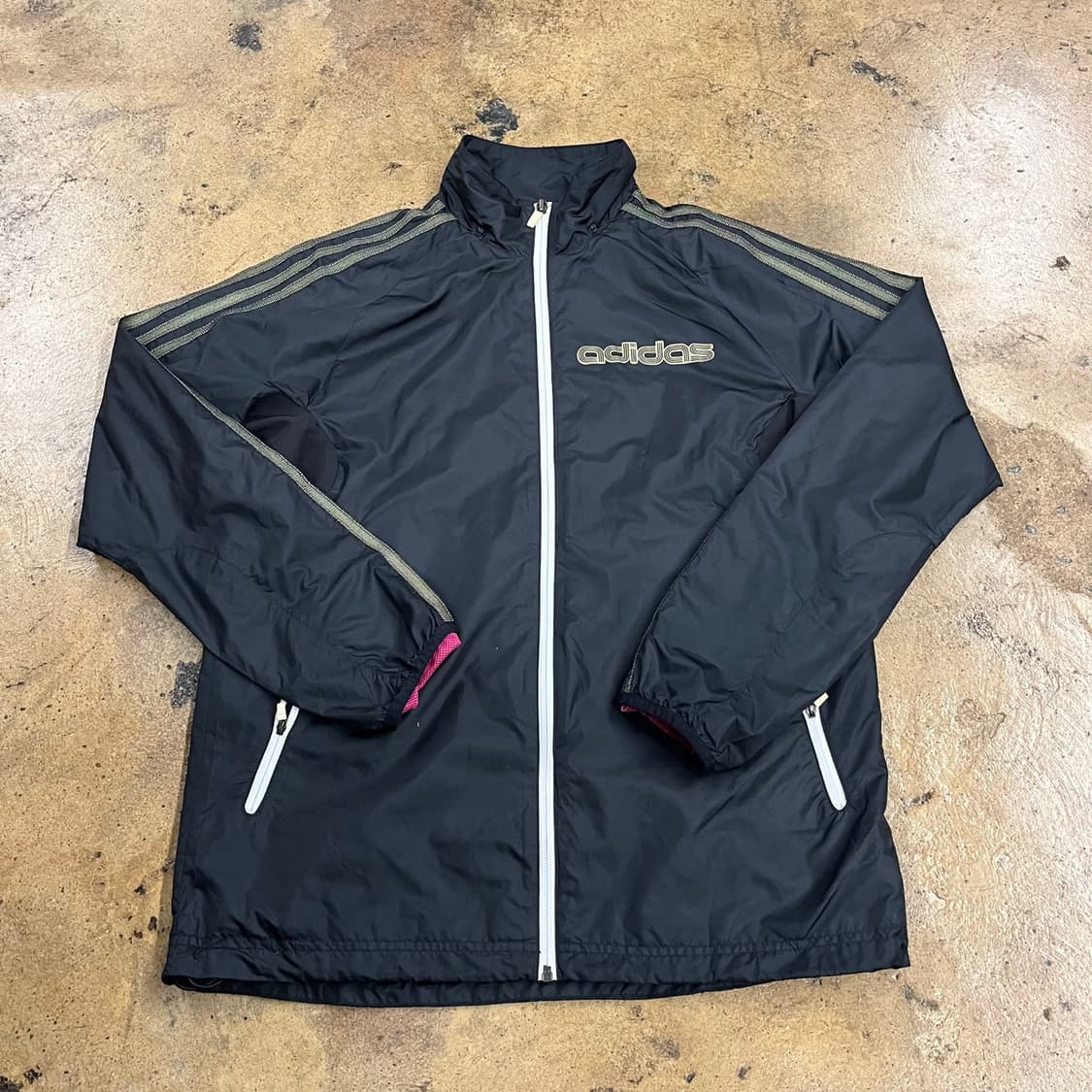 [정품/100] 아디다스 블랙 바람막이 자켓 b17 상품이미지2