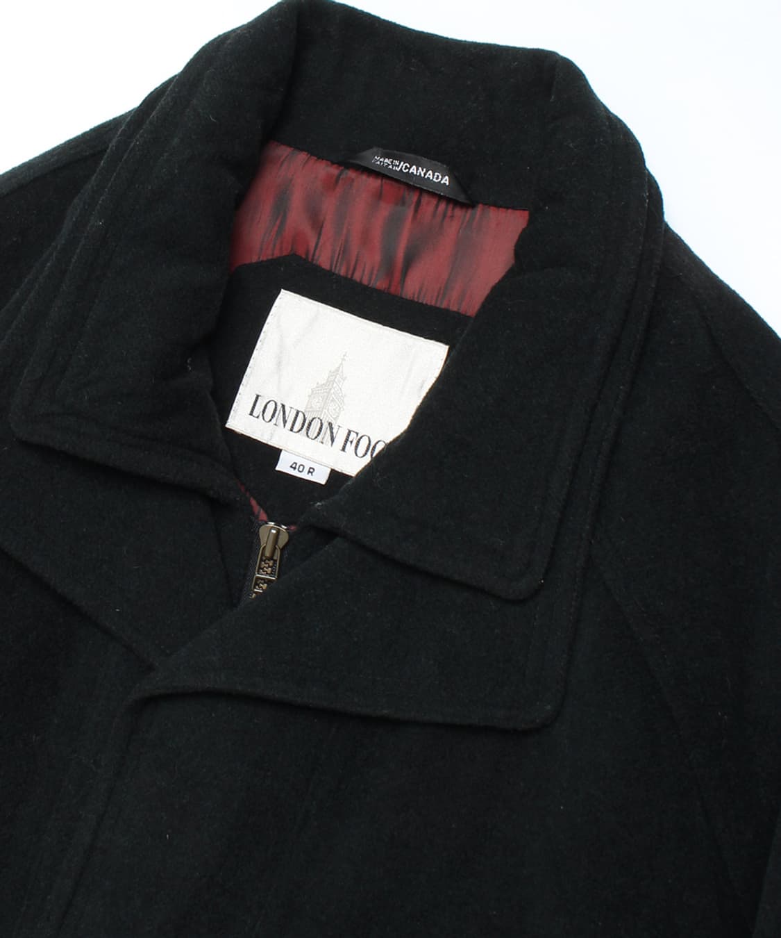 런던 포그 캐시미어 울 헌터 코트 상품이미지2