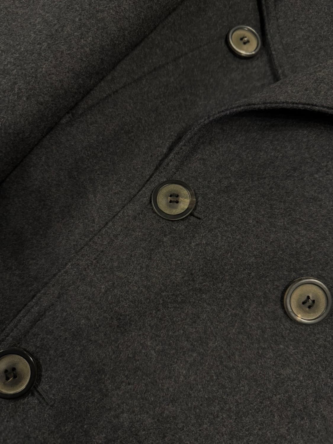 솔리드옴므 캐시미어 울 피코트 슬림100 상품이미지6