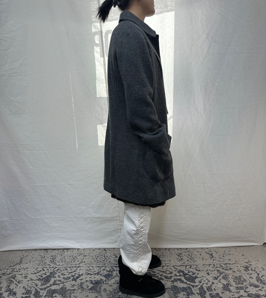 teresa van buren 울 코트 상품이미지3