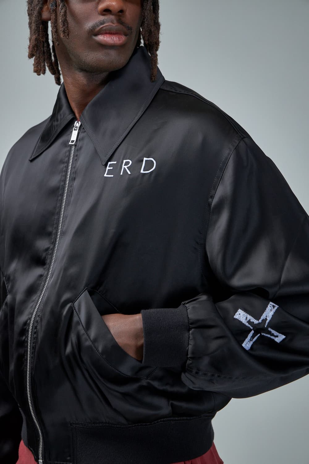 Erd 실크 자켓 상품이미지3