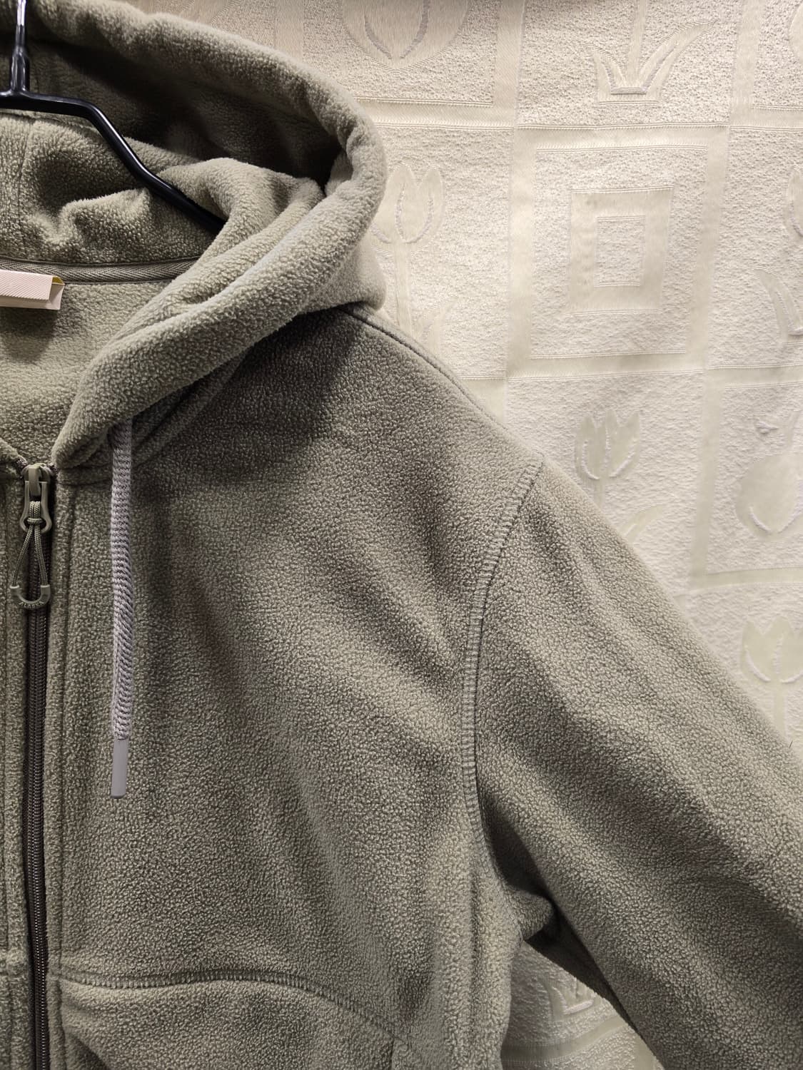 폴햄 알래스카 남여공용 후드 집업 S 카키 상품이미지3