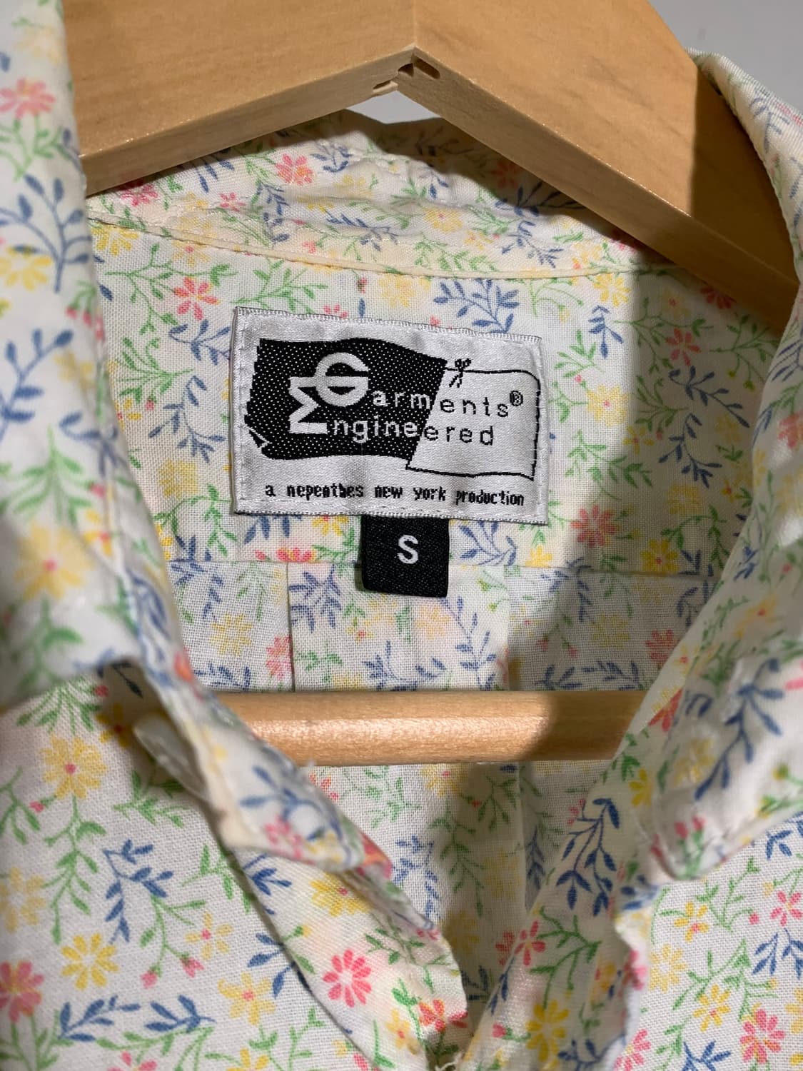 엔지니어드 가먼츠 플라워 패턴 셔츠 상품이미지4