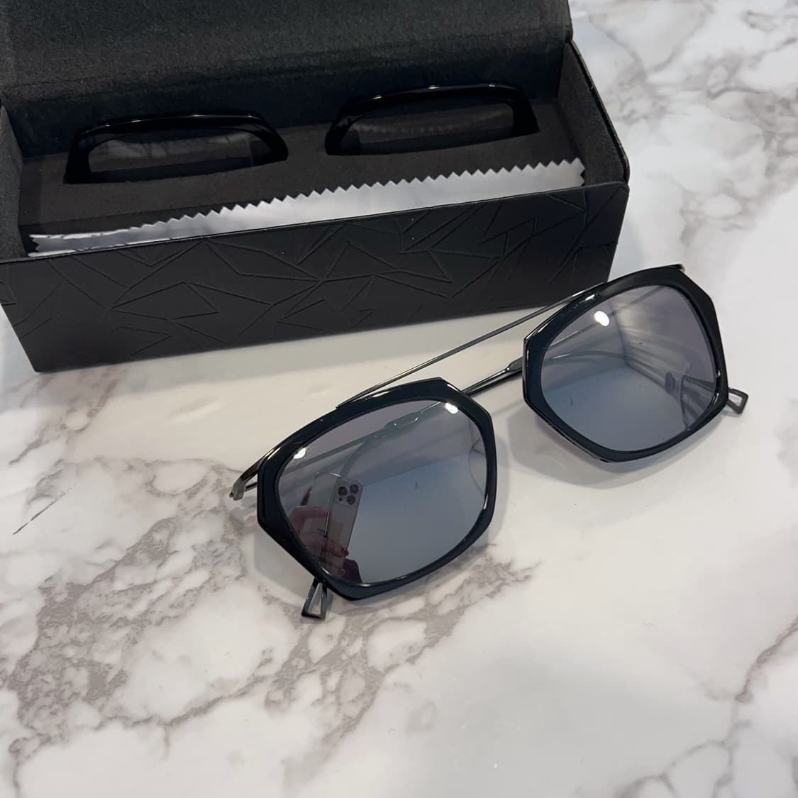 ISSEY MIYAKE 이세이 미야케 헥사곤 선글라스 상품이미지2