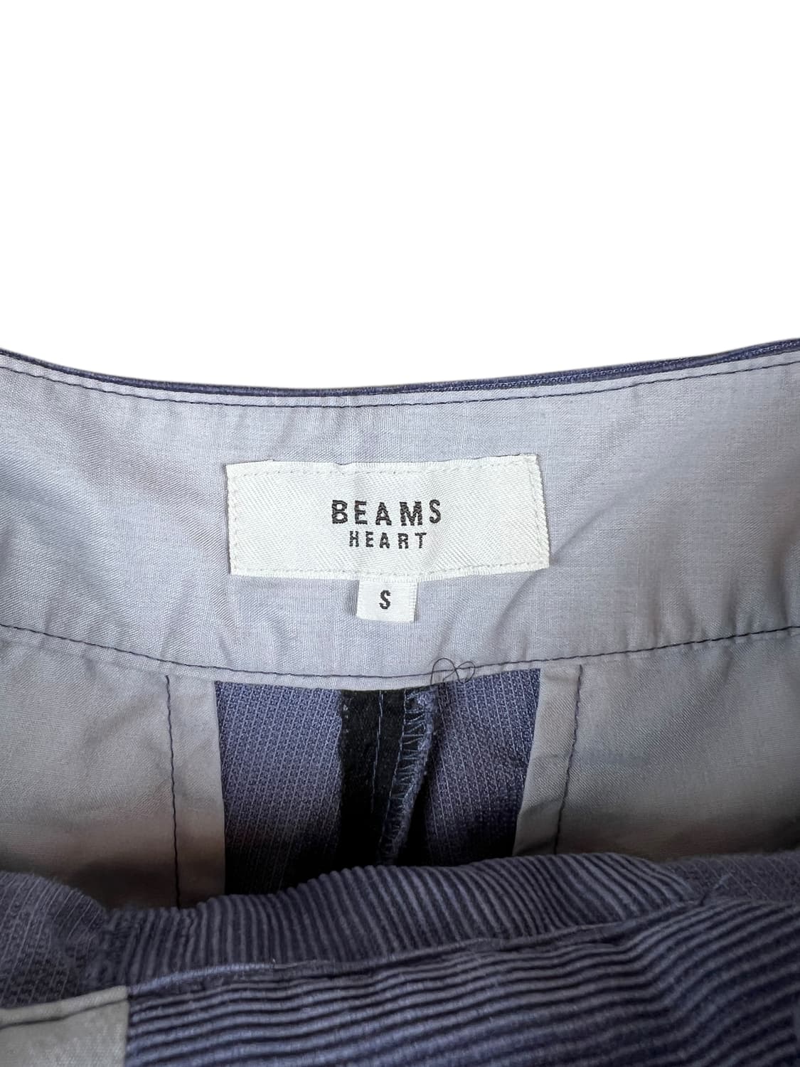 BEAMS HEART 코듀로이 와이드 팬츠 S 상품이미지3