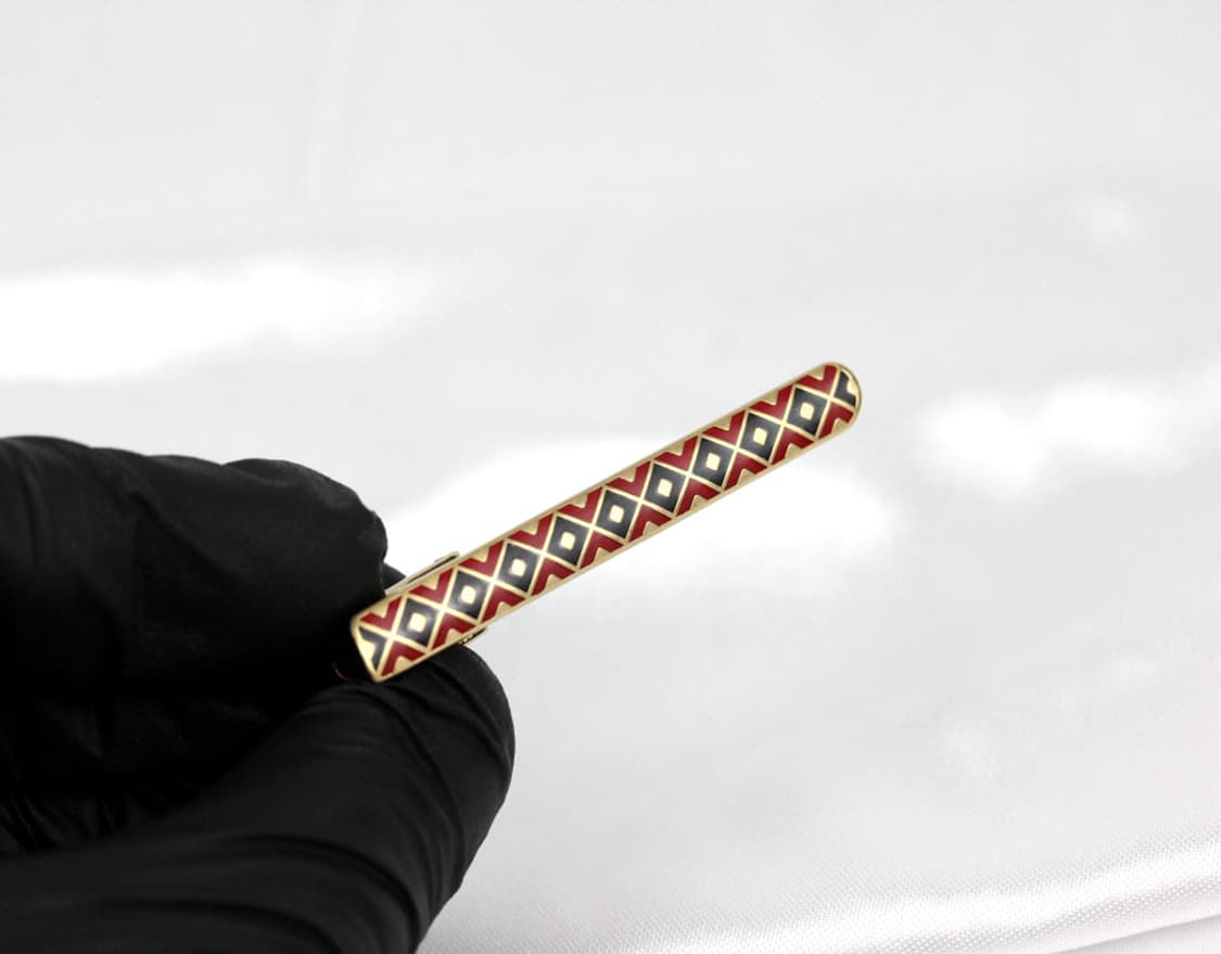 입생로랑 A등급 5.1cm 남자 명품 넥타이핀 상품이미지5