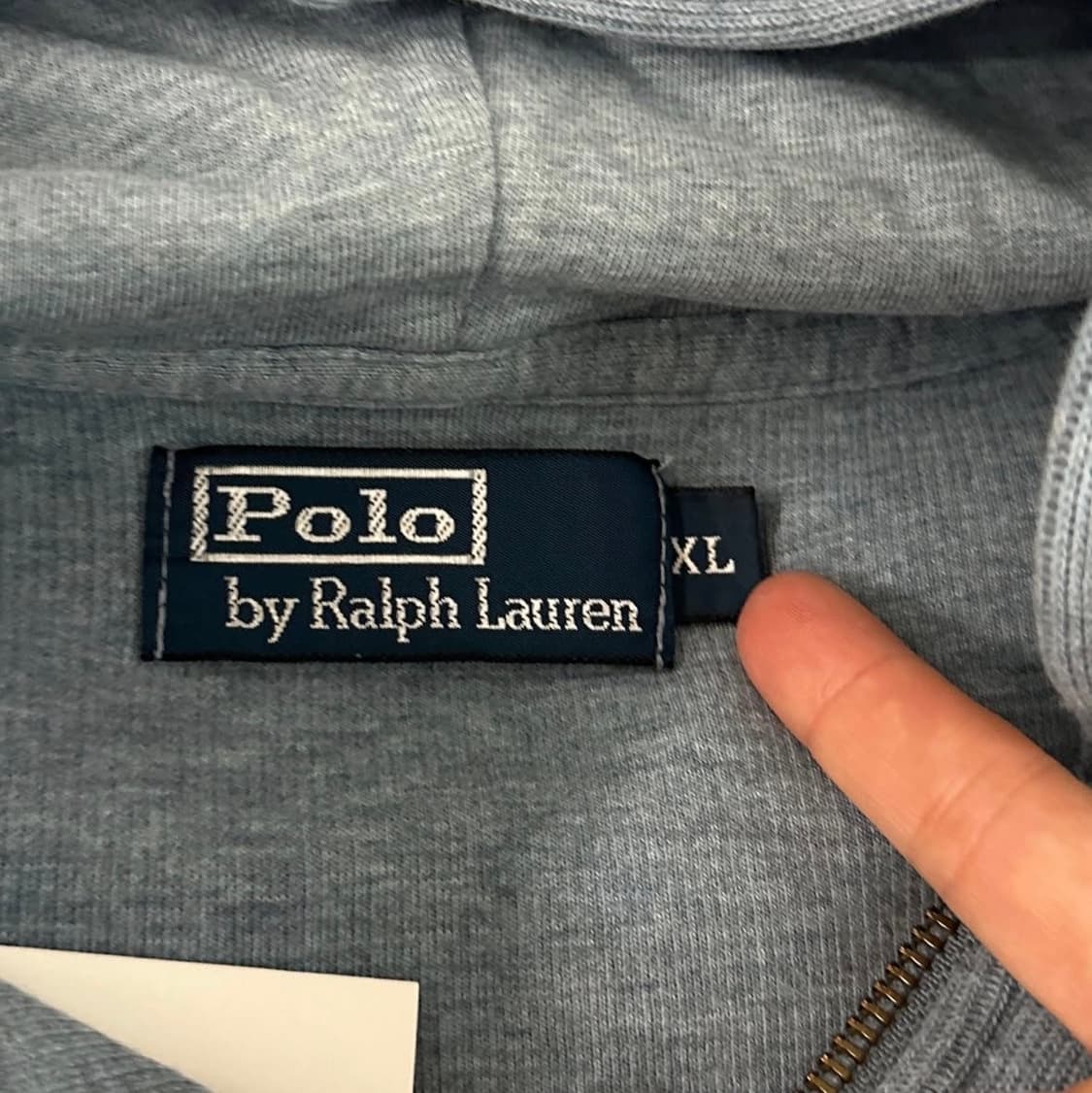 폴로 랄프로렌 멜란지스카이 후드집업 상품이미지3