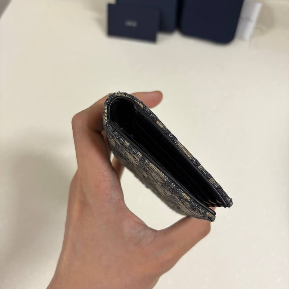 [정품] 디올 오블리크 오거나이저 베이지 상품이미지3