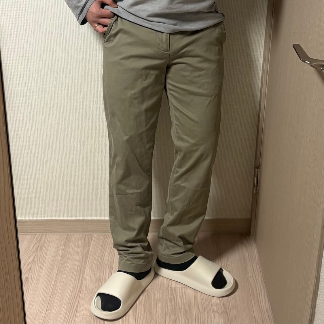 정품 브룩스브라더스 카키 치노팬츠 면바지 31인치 상품이미지1