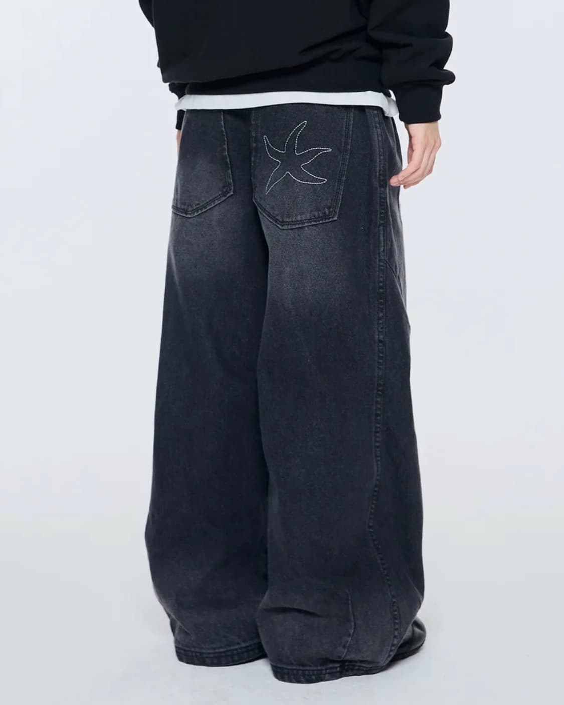 더콜디스트모먼트 스타피쉬 데님팬츠 상품이미지2