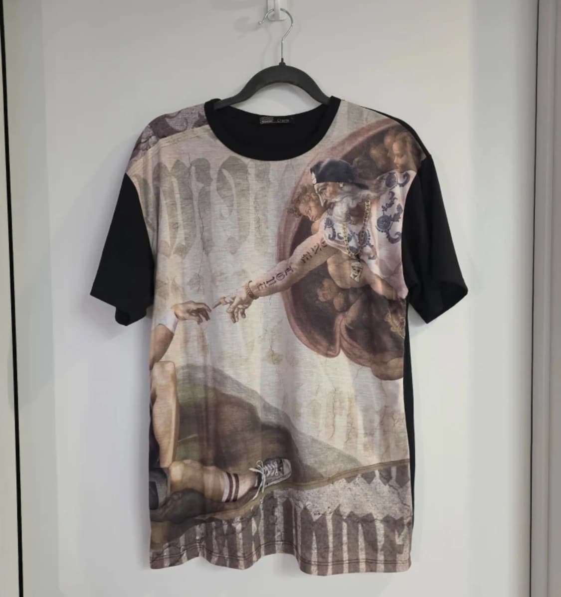 Crank 크랭크 아담 프린팅 반팔 티셔츠 L 상품이미지2