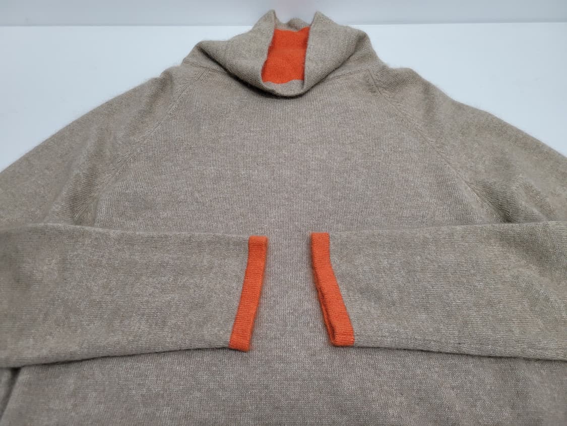 캐시미어 100% 니트 롱 원피스 / 여 L 베이지 상품이미지3