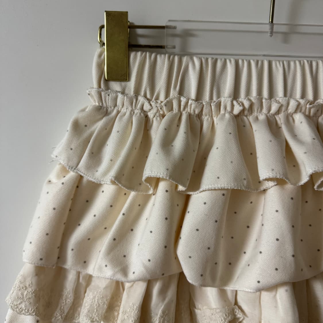 새상품 여자 도트 캉캉 미니스커트 상품이미지3