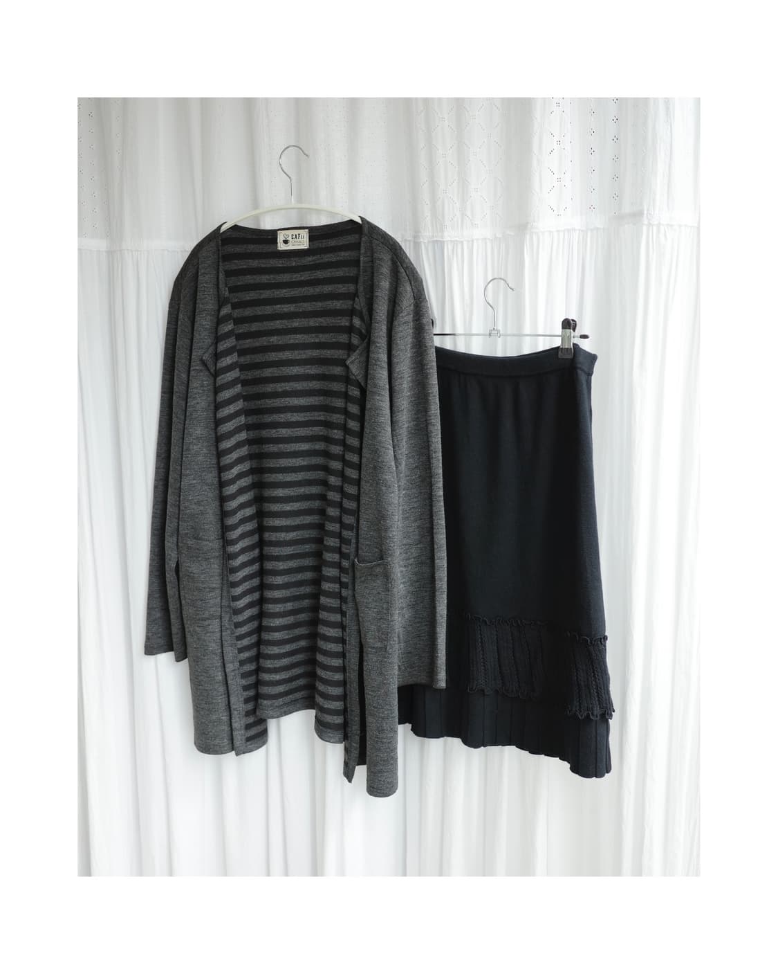 Cafii stripe cardigan  상품이미지6