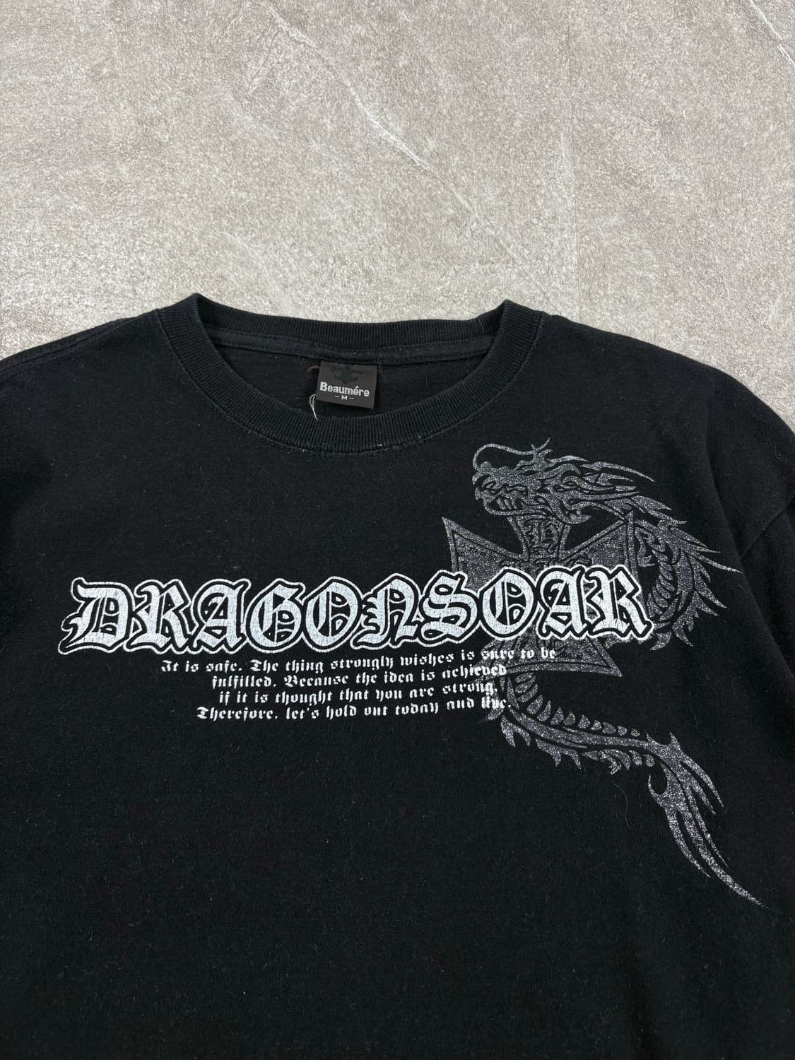 Japan Vintage Punk Long Sleeved T-shirt 상품이미지4