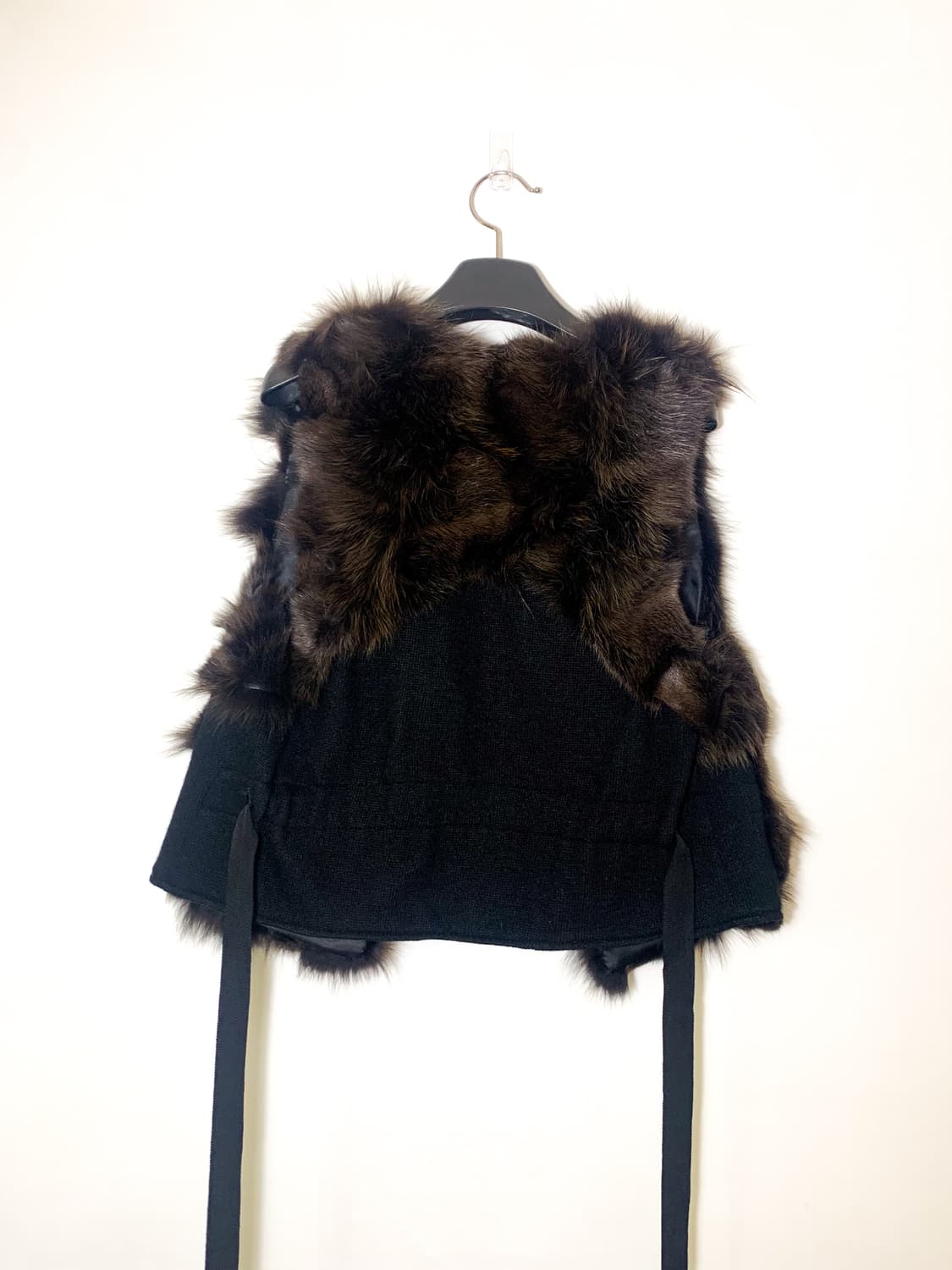 SYSTEM 시스템 천연 폭스 퍼 베스트 상품이미지3