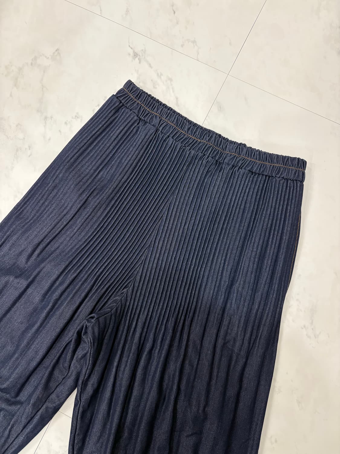 yoicheu pleats banding denim pants 상품이미지3
