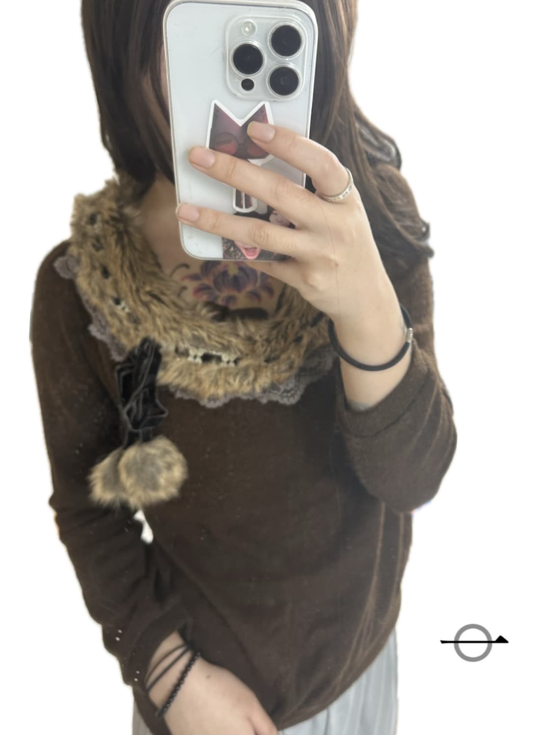 Axes femme pompom knitwear 상품이미지3