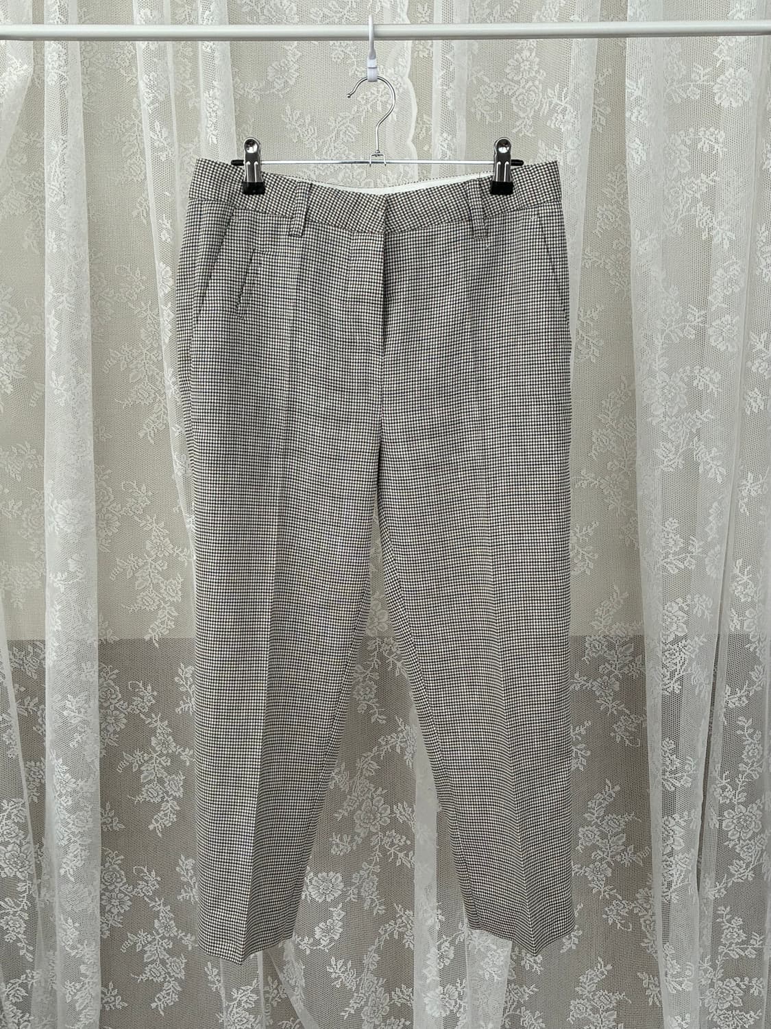 67-92) 스튜디오 톰보이 체크 슬랙스 상품이미지1