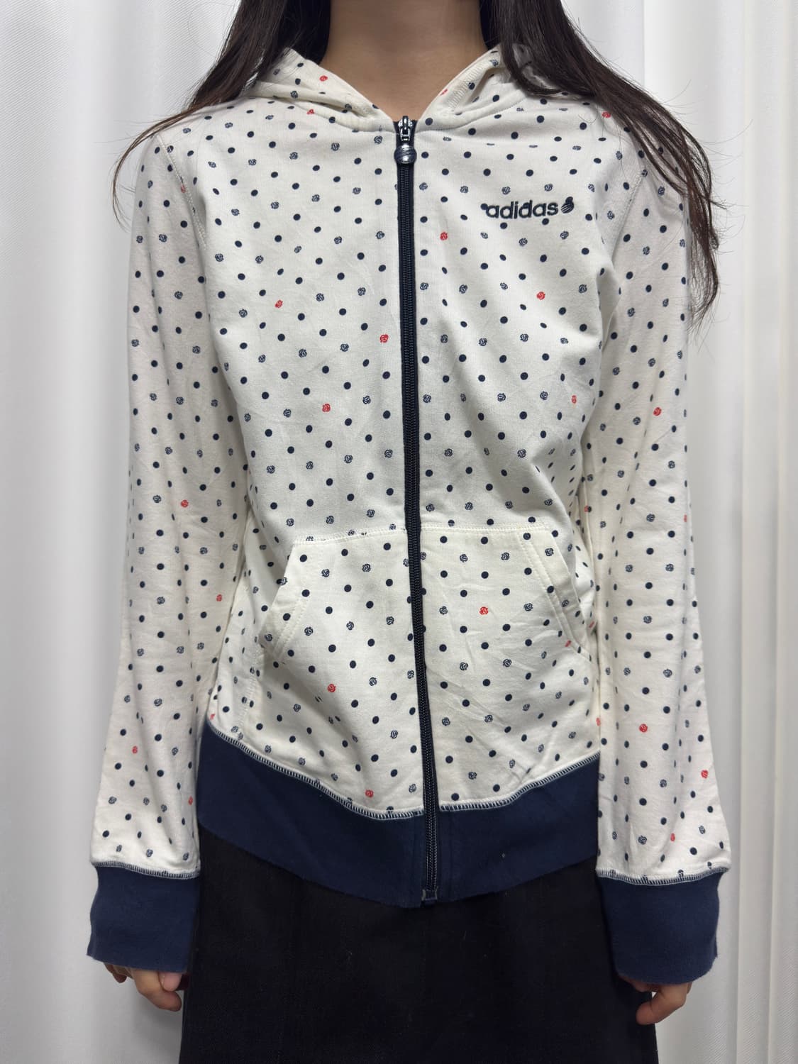 adidas dot&rose hood zipup 상품이미지1