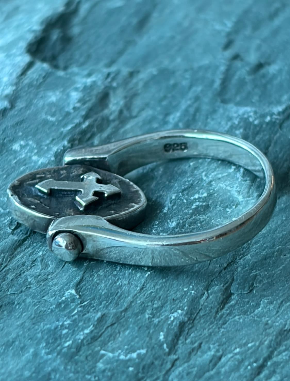 [11호]은 925 리버서블 메달 반지 상품이미지6