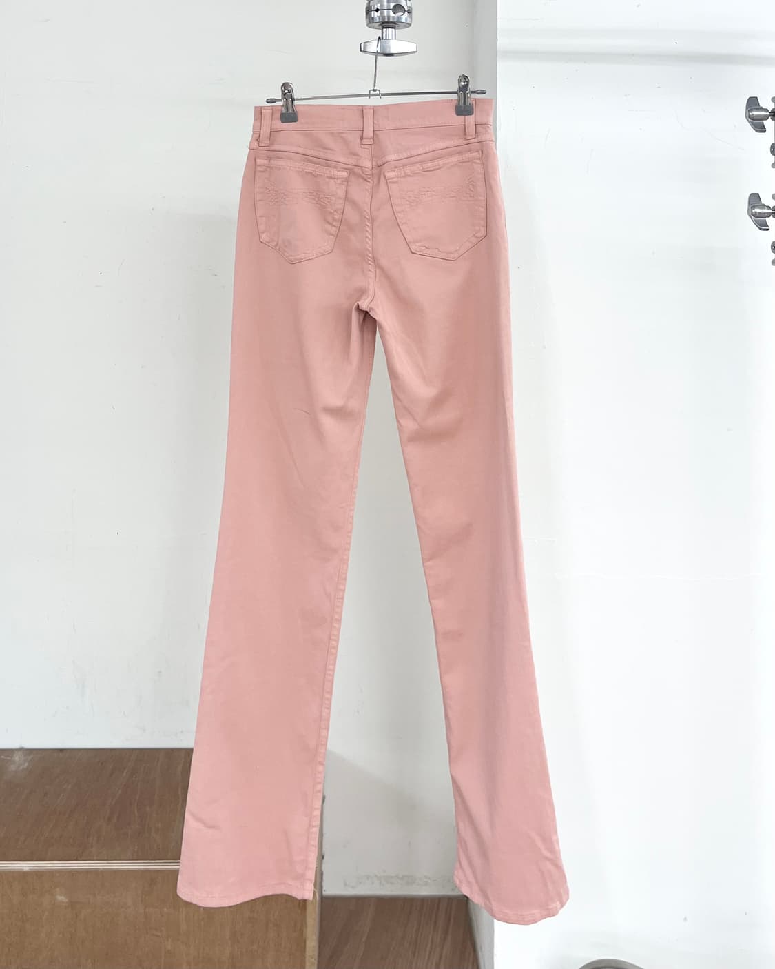 베르사체 핑크 코튼 팬츠 상품이미지4