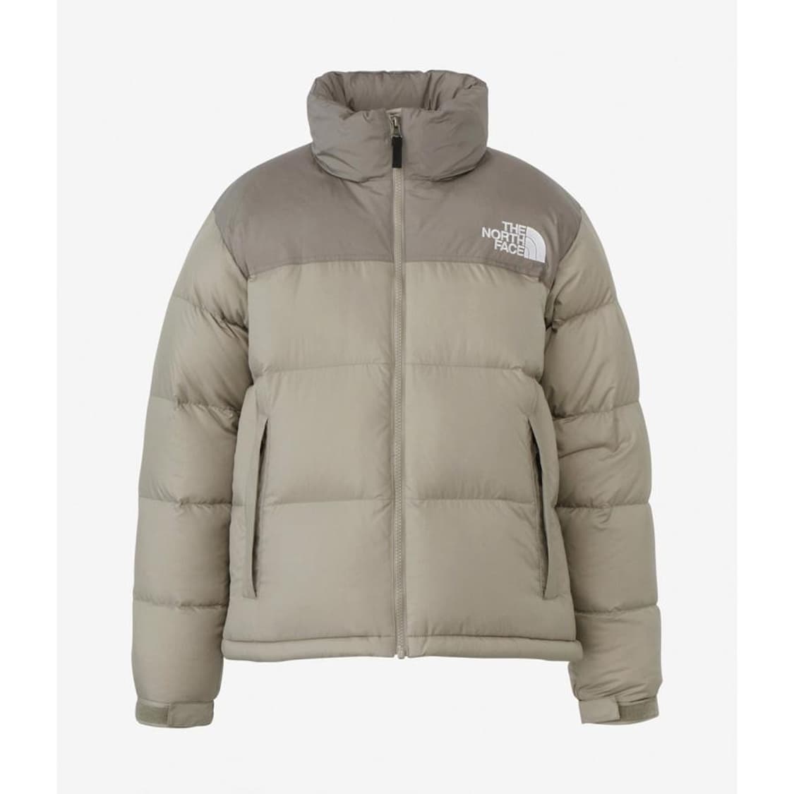 일본 노스페이스 숏 눕시 자켓 클레이 그레이 상품이미지1