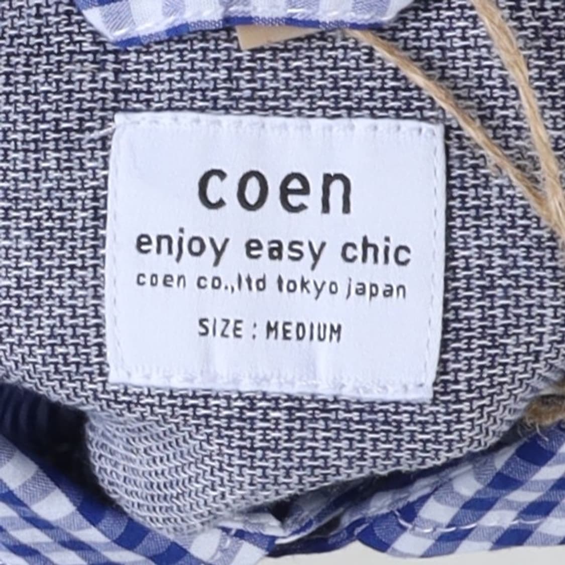 Coen X SMITH’S Check Pattern Half-shirt 상품이미지7