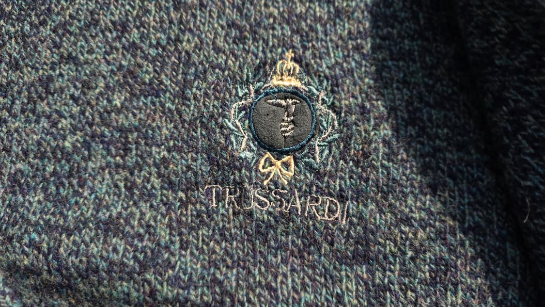 TRUSSARDI 트루사르디 퓨어울100% 니트 Made In Italy 상품이미지2