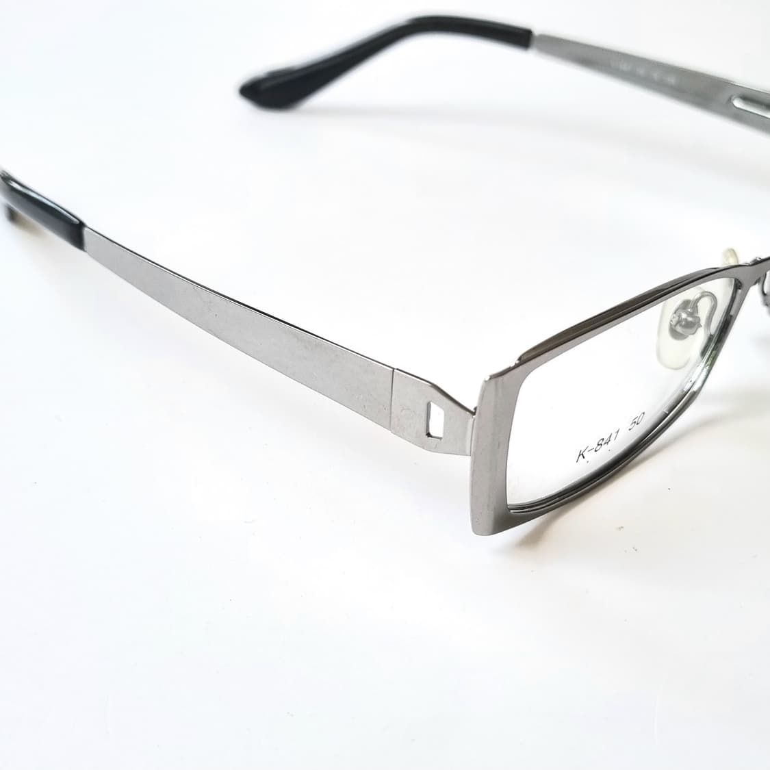 데드스탁 90s 오피스 사이렌 실버 메탈 스퀘어 안경테 791 상품이미지8