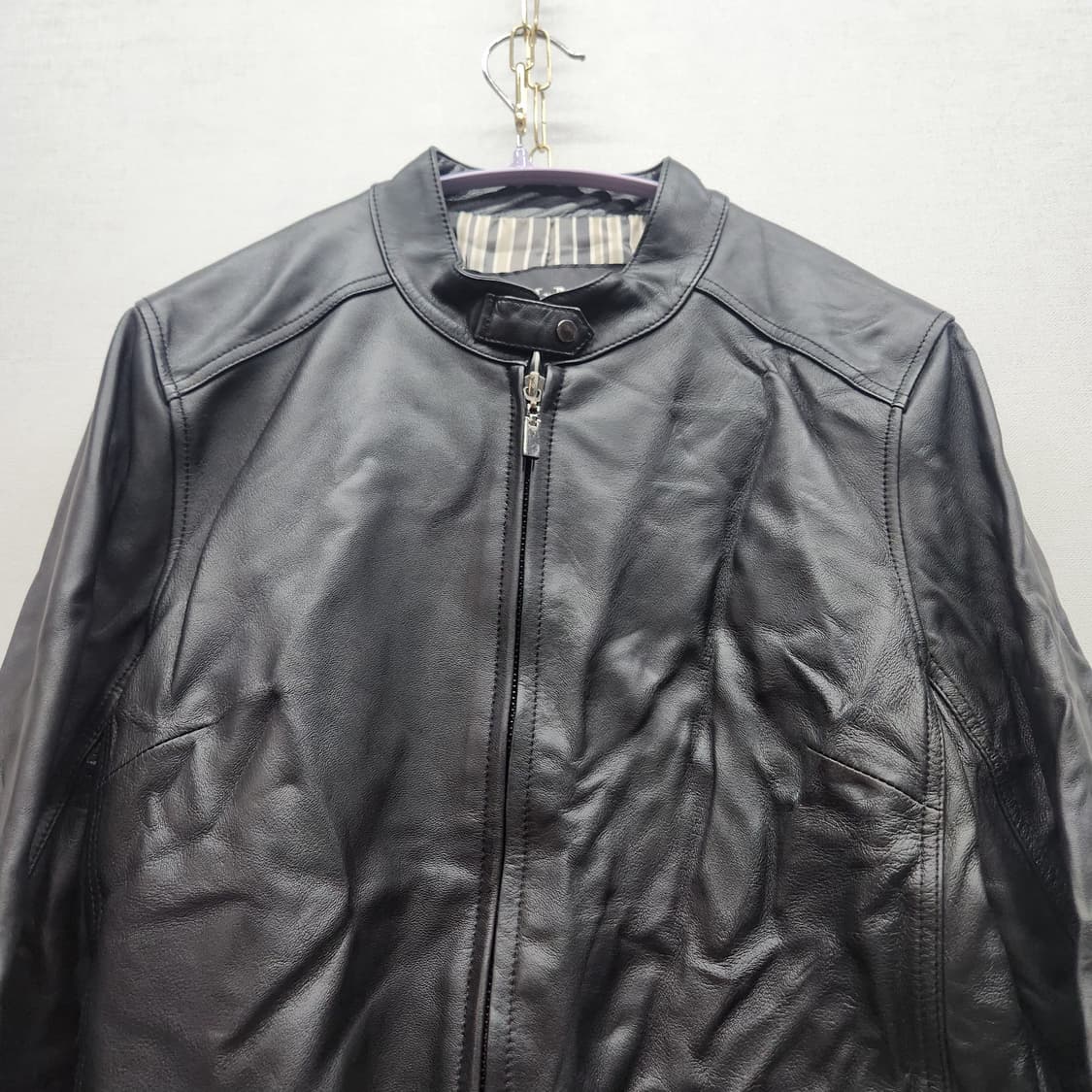 MxM프리미엄 양가죽 바이커 자켓66(S~M) 상품이미지2