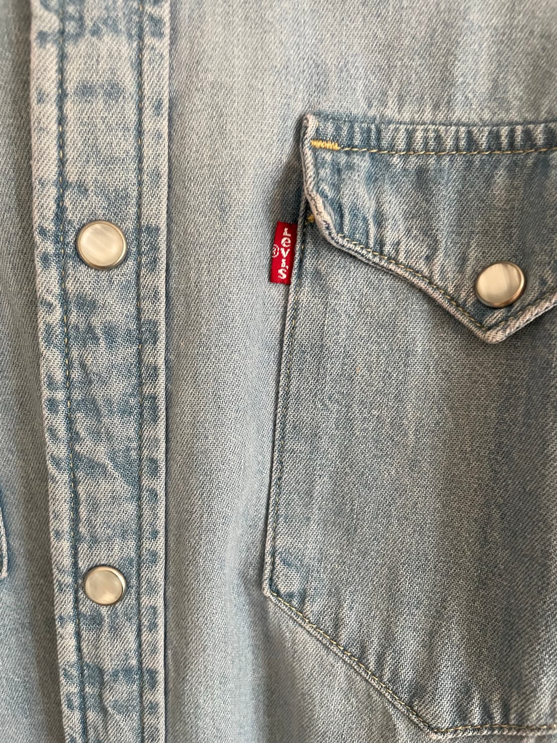 리바이스 데님 셔츠 긴팔 L 상품이미지4