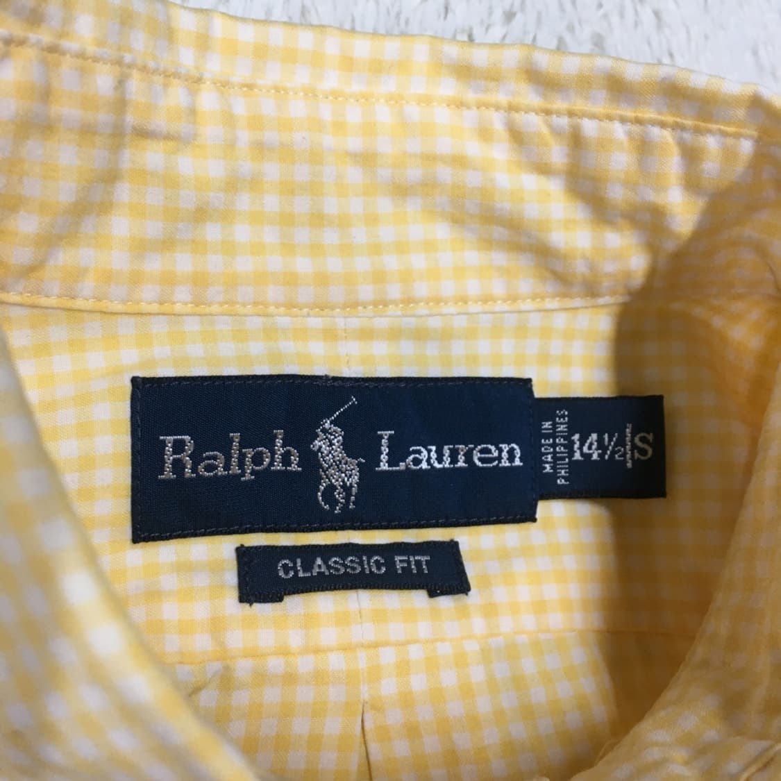 폴로 90'S 포니 체크 셔츠 만원샵 BB20 상품이미지3