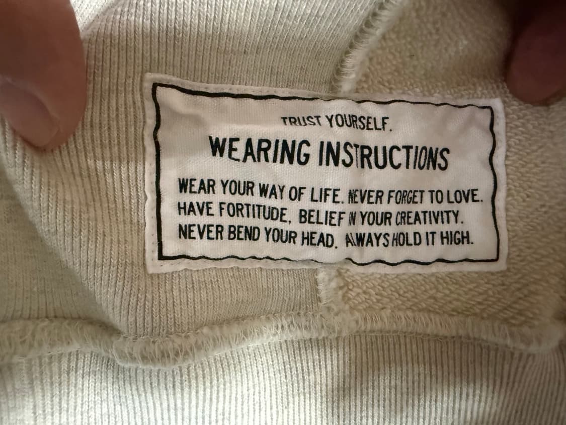 메종 미하라 야스히로 디스트레스 코튼 집업 후드 상품이미지8