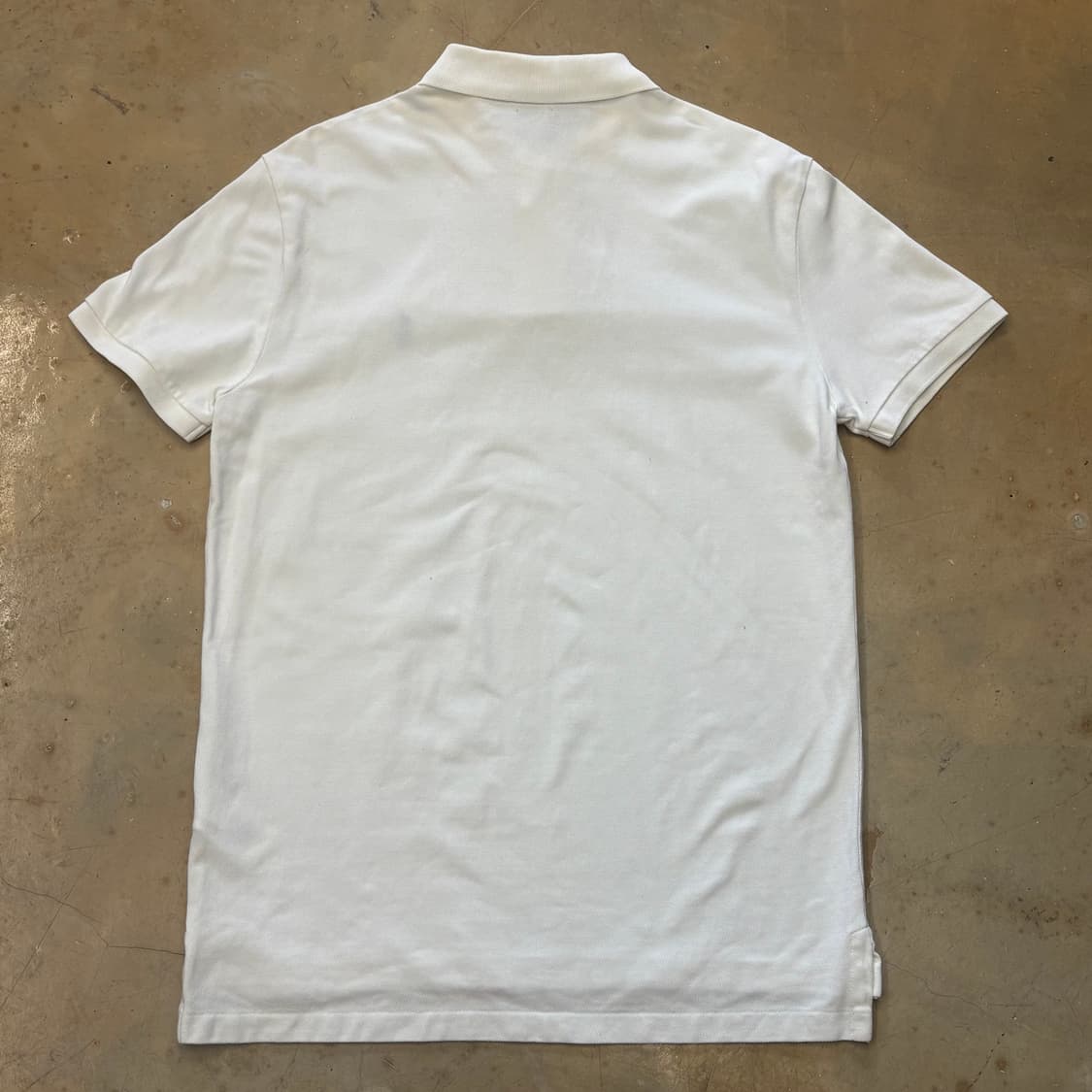 M 폴로랄프로렌 화이트 카라 반팔티 상품이미지3