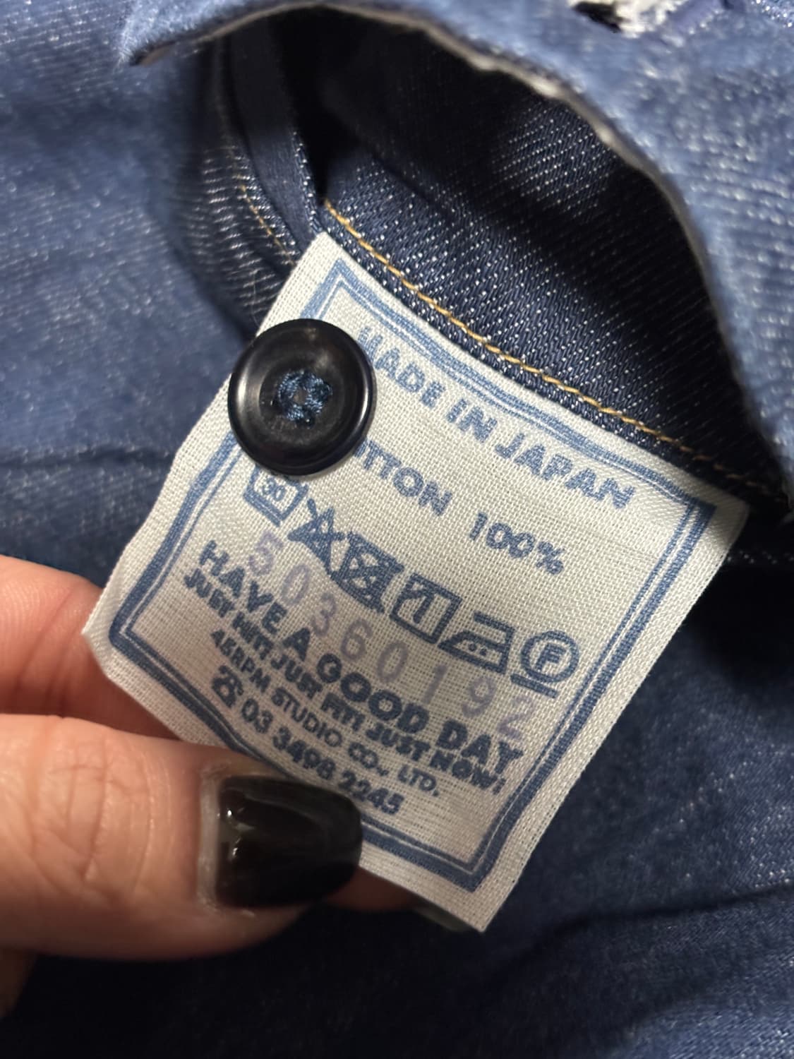 45rpm Monpu Denim 908 Nimes Pants 상품이미지8