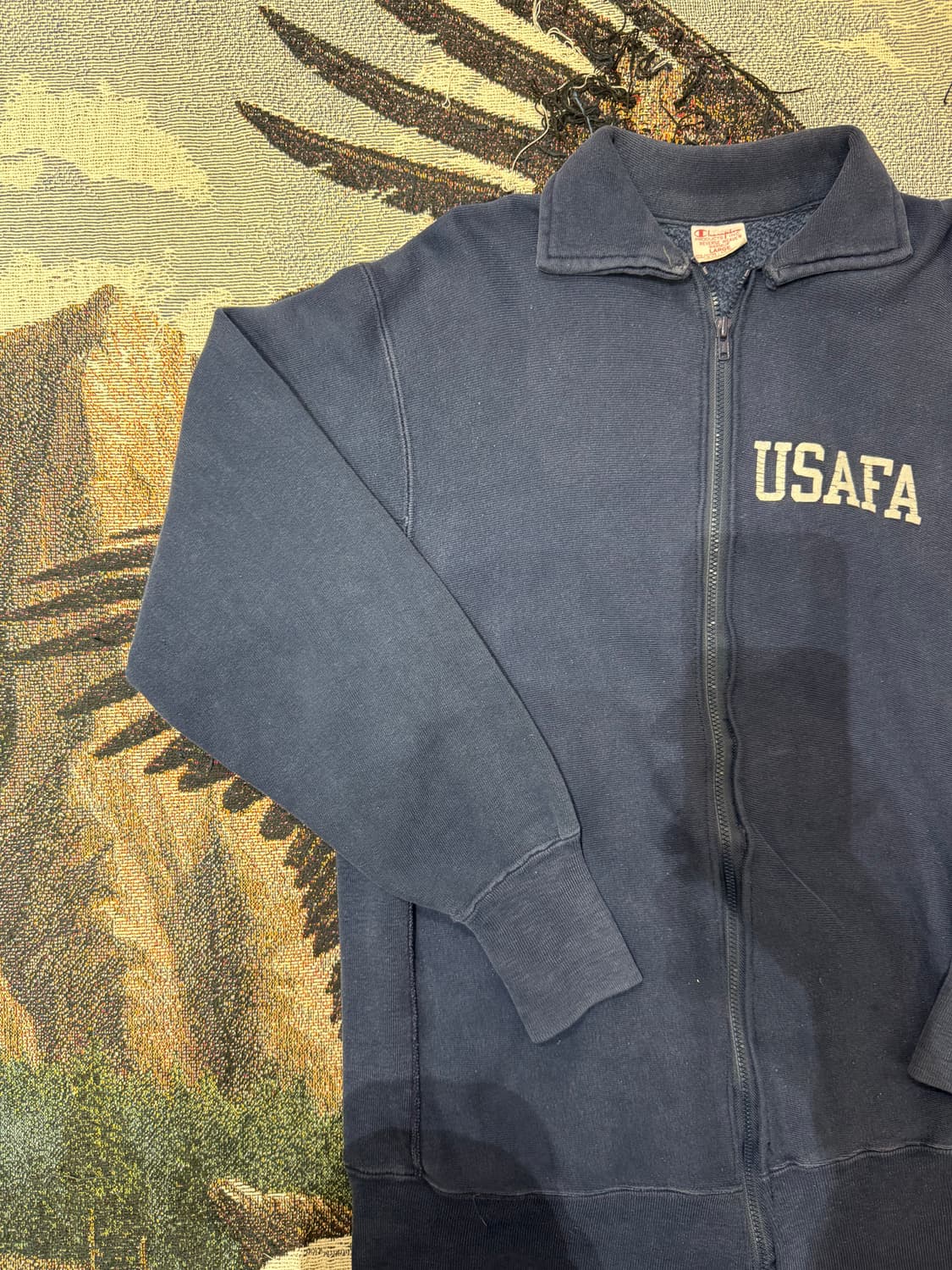 Rare 1970's Champion USAFA Full Zip Reve 상품이미지5