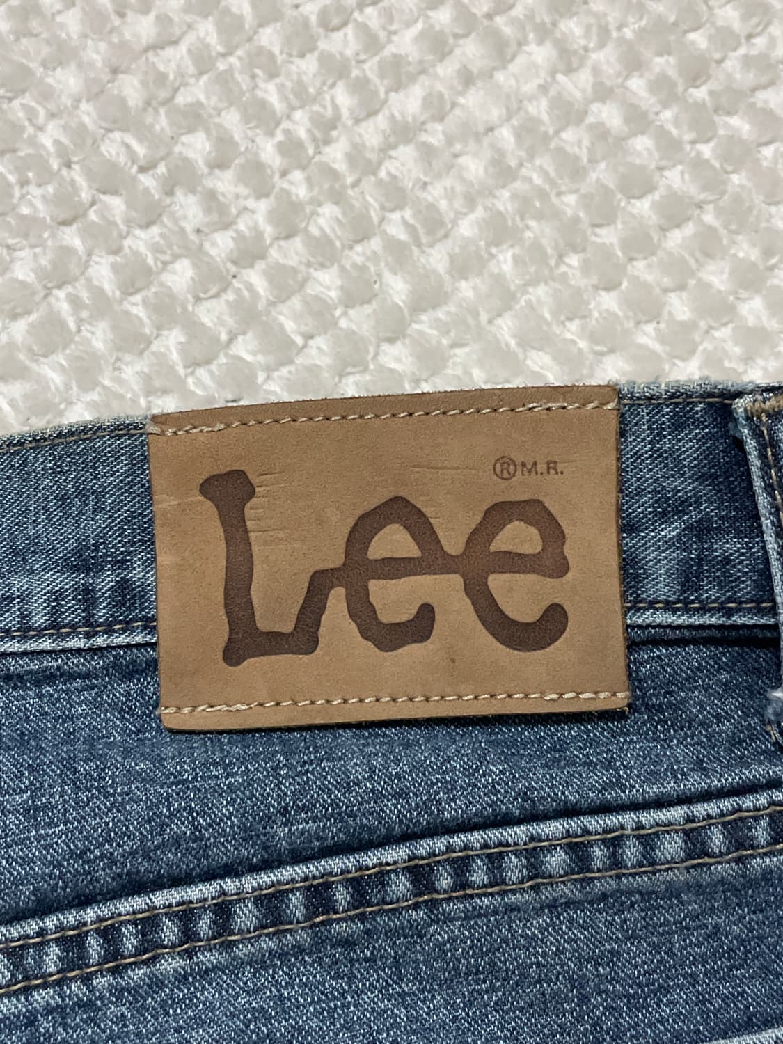Lee 리 M8903 유니온메이드 레귤러 핏 데님 쇼츠 청반바지 상품이미지7