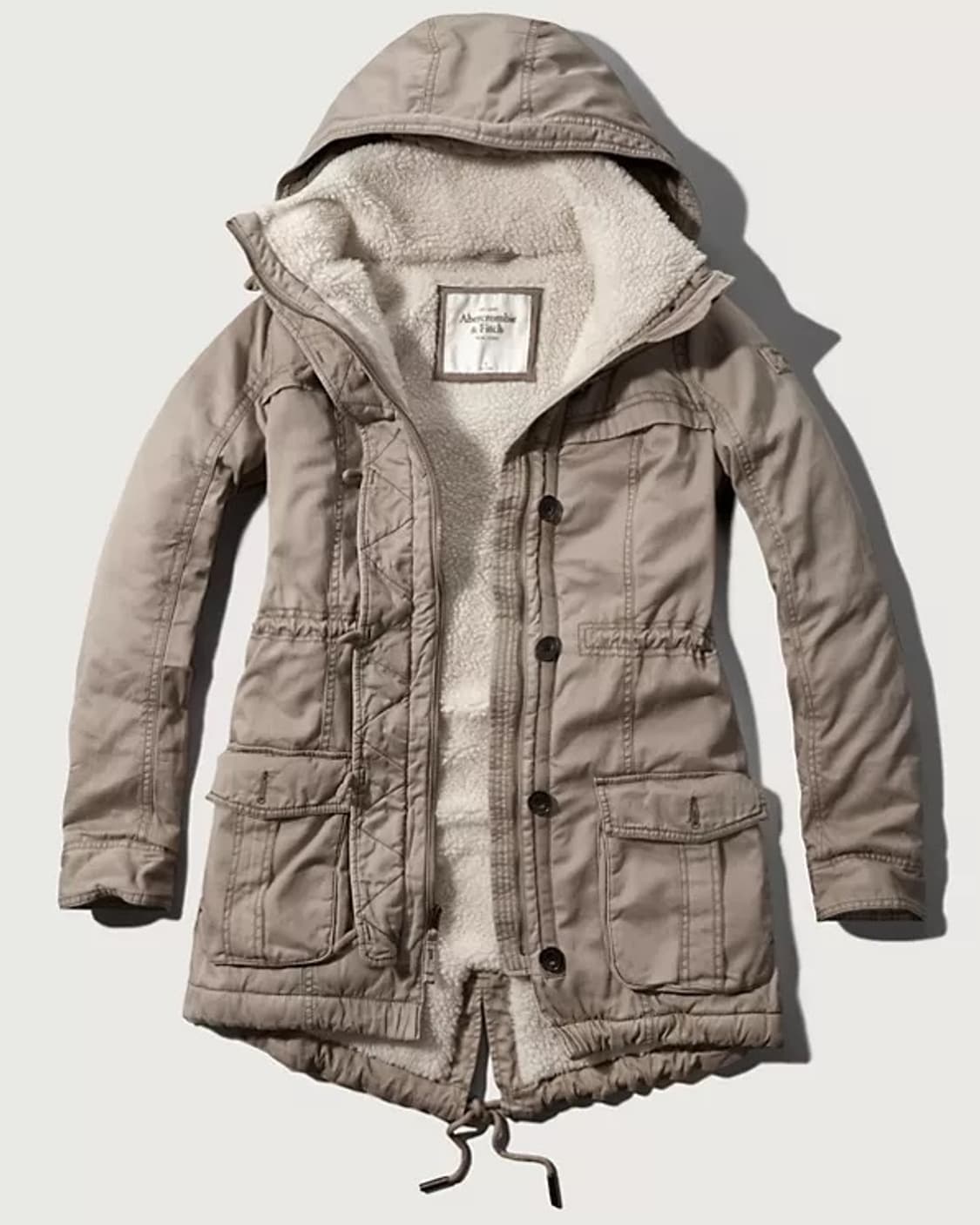 아베크롬비 양털 파카 S 정품 상품이미지1